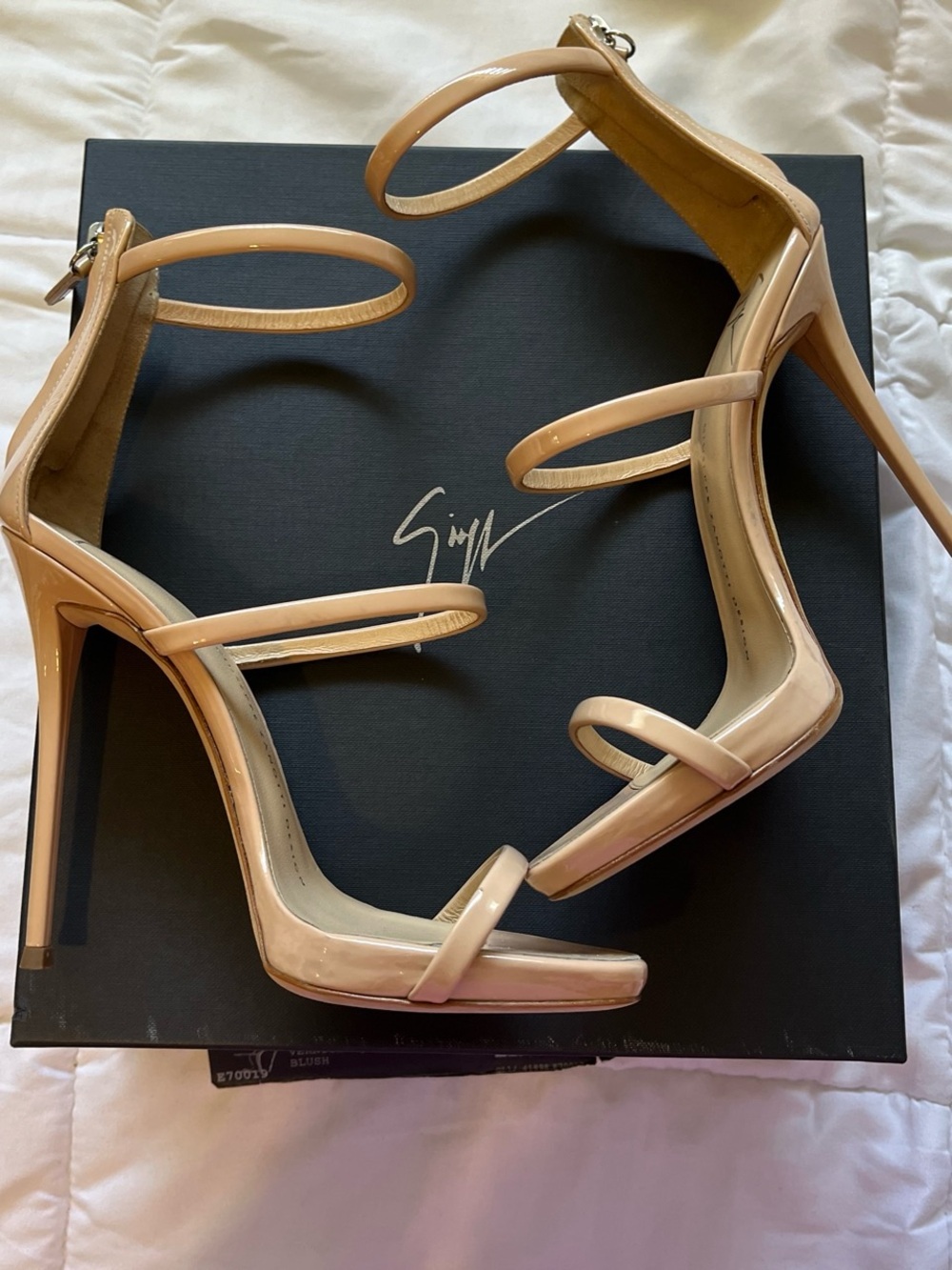 GIUSEPPE ZANOTTI nude high heels